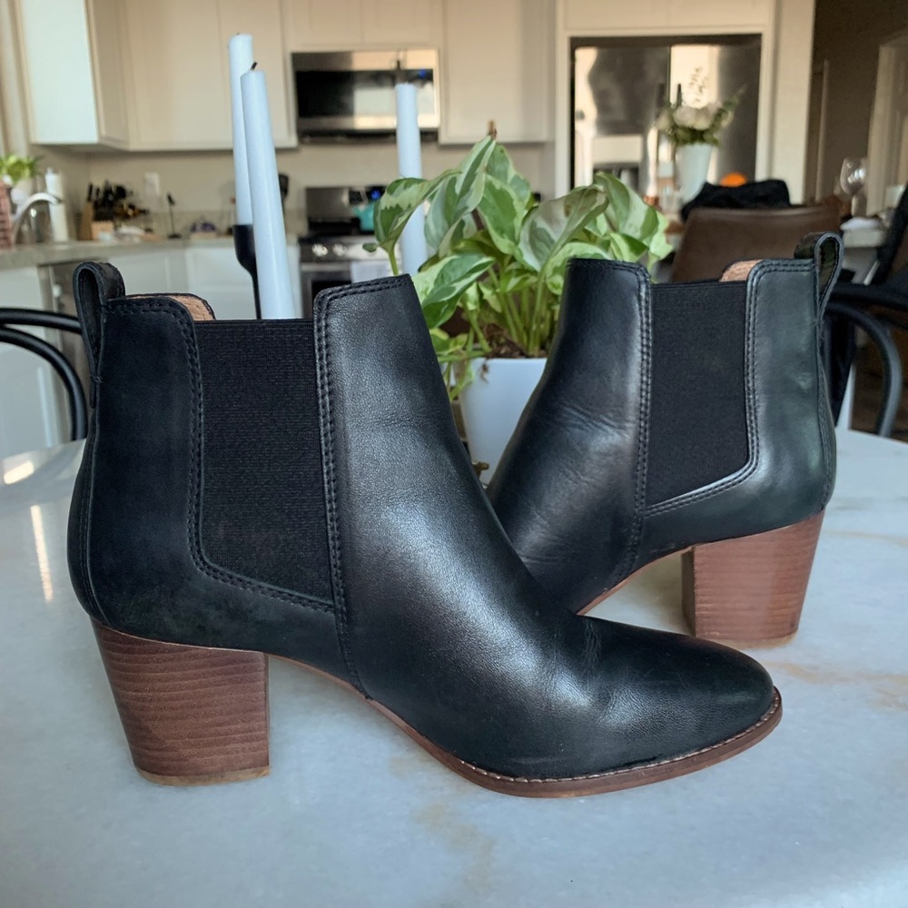 Leather Chelsea Boots- Madewell